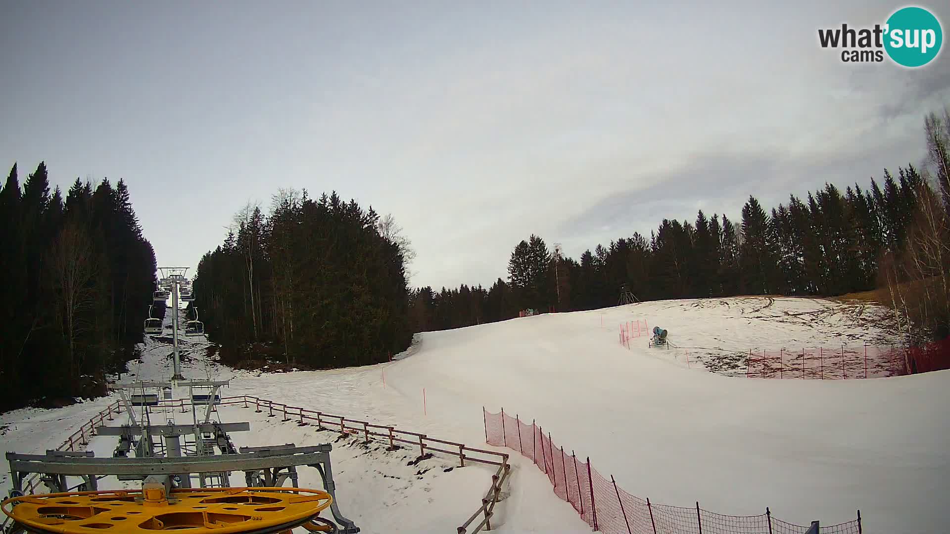 Spletna kamera Pohorje Ruška | Spodnja postaja