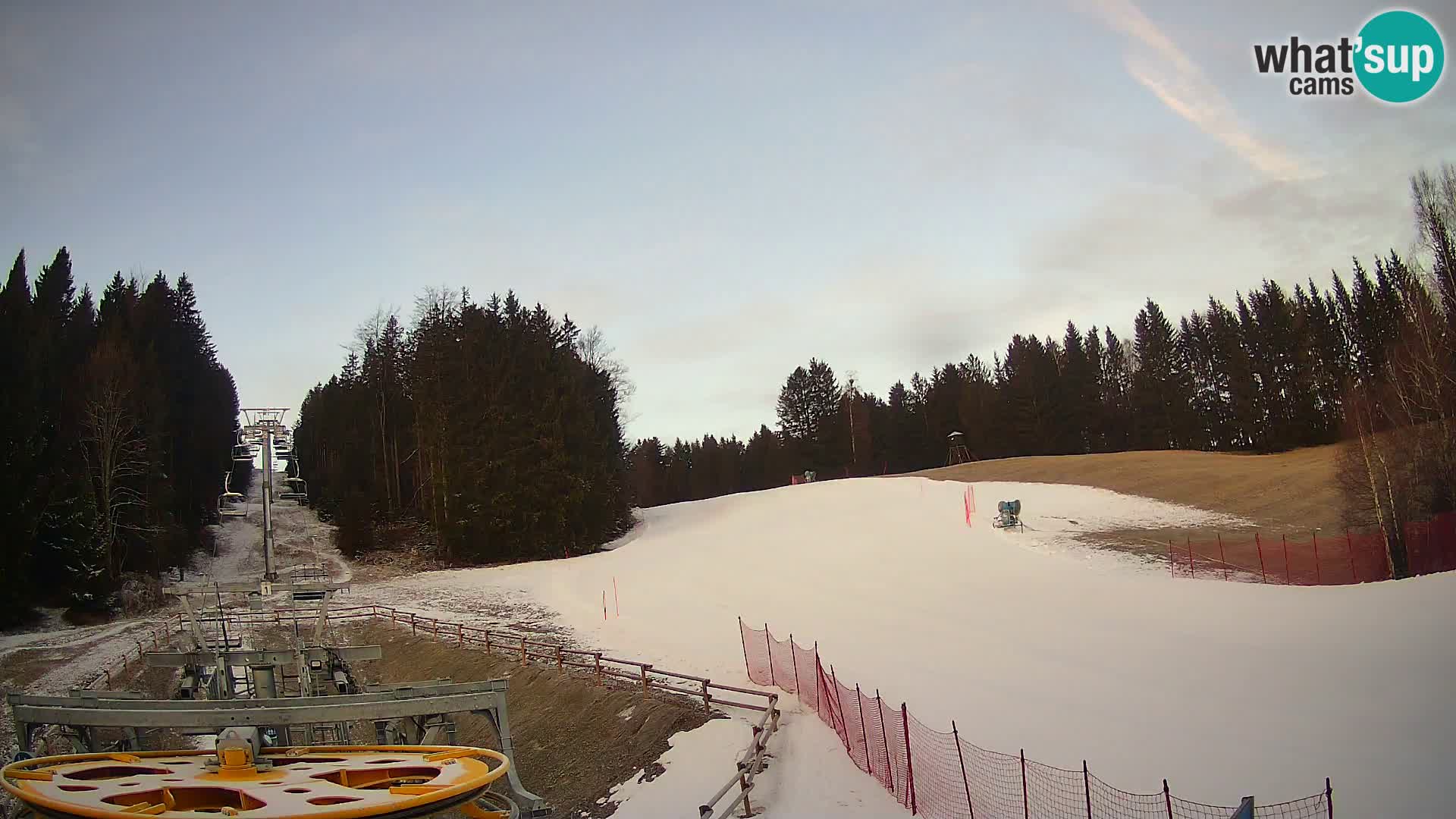 Spletna kamera Pohorje Ruška | Spodnja postaja