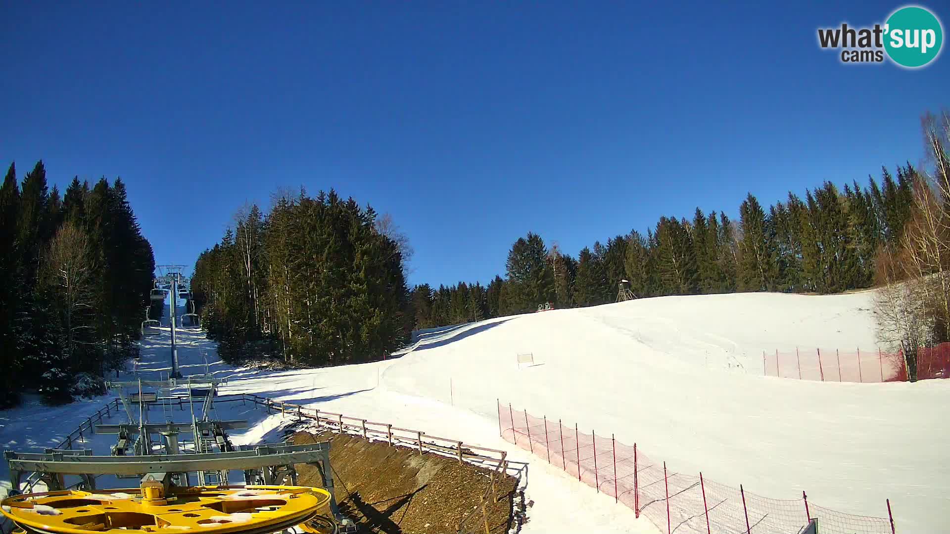 Spletna kamera Pohorje Ruška | Spodnja postaja