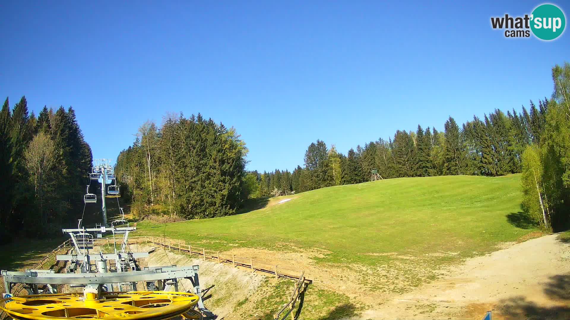Spletna kamera Pohorje Ruška | Spodnja postaja