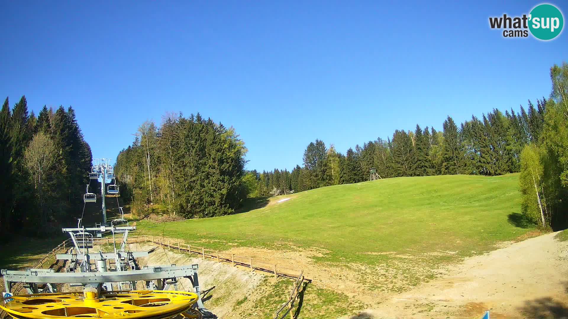 Spletna kamera Pohorje Ruška | Spodnja postaja