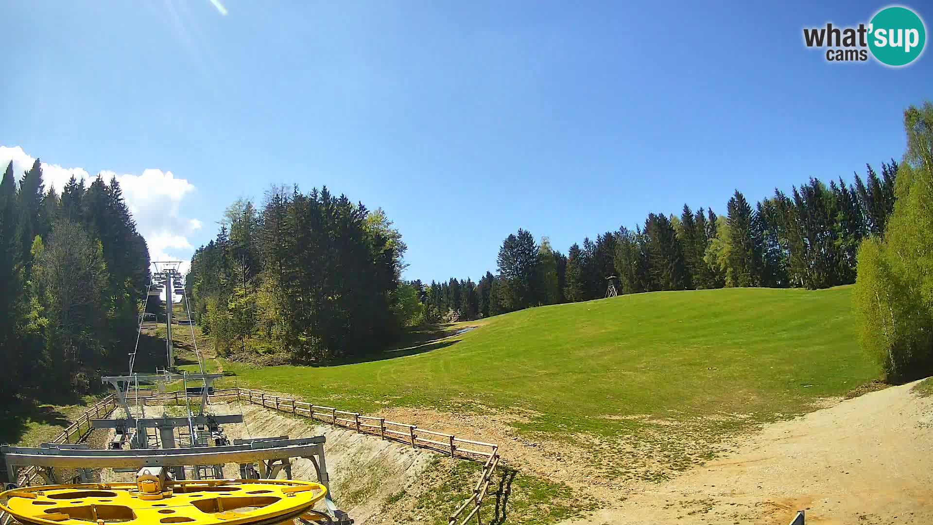 Spletna kamera Pohorje Ruška | Spodnja postaja