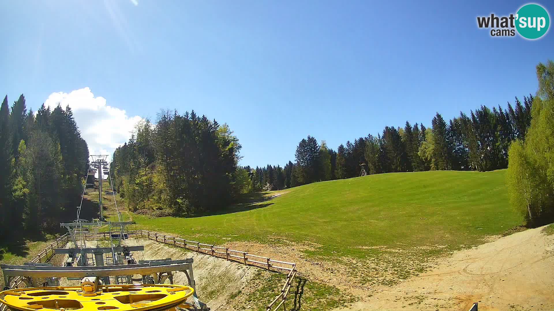 Spletna kamera Pohorje Ruška | Spodnja postaja