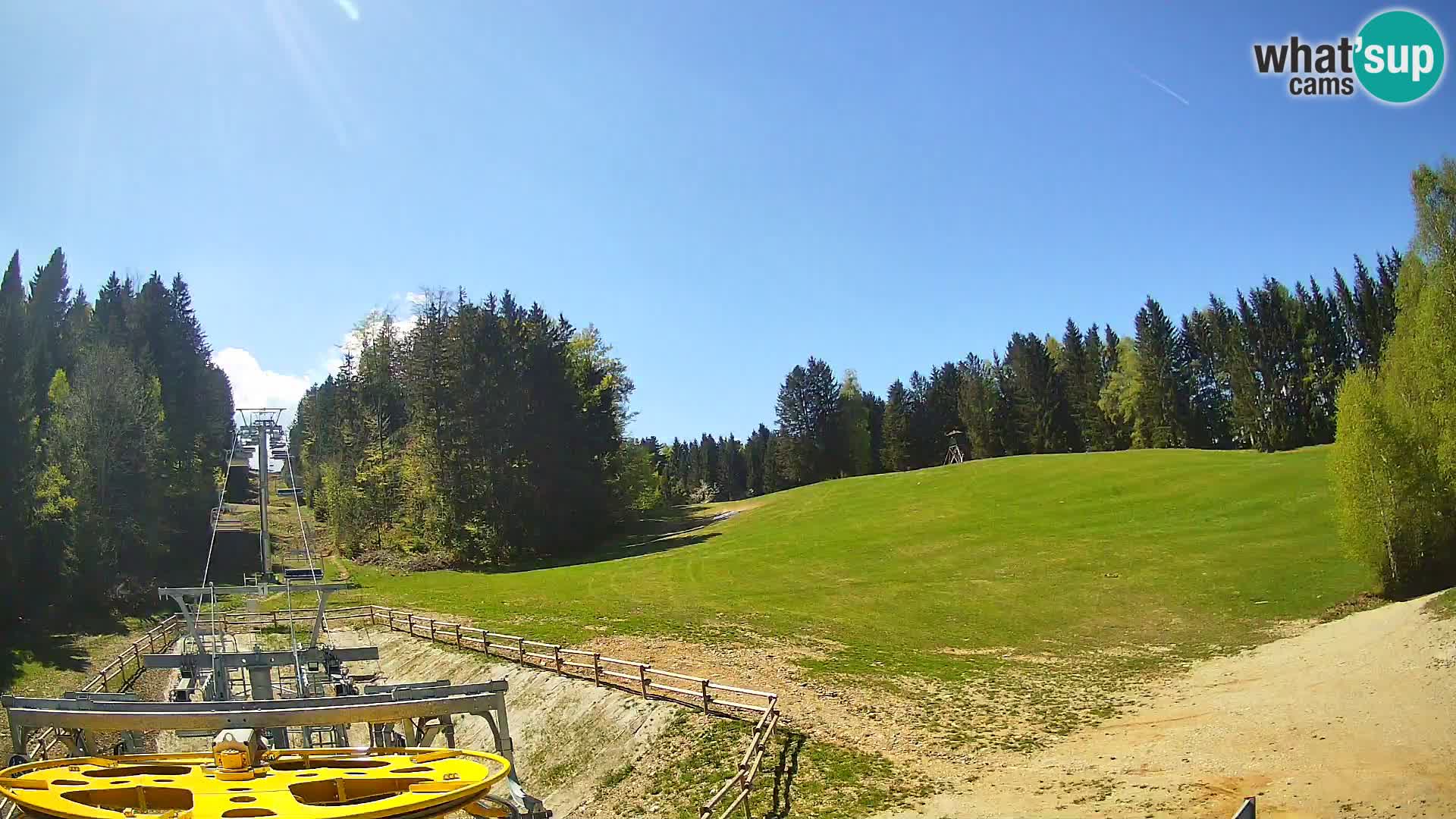Spletna kamera Pohorje Ruška | Spodnja postaja