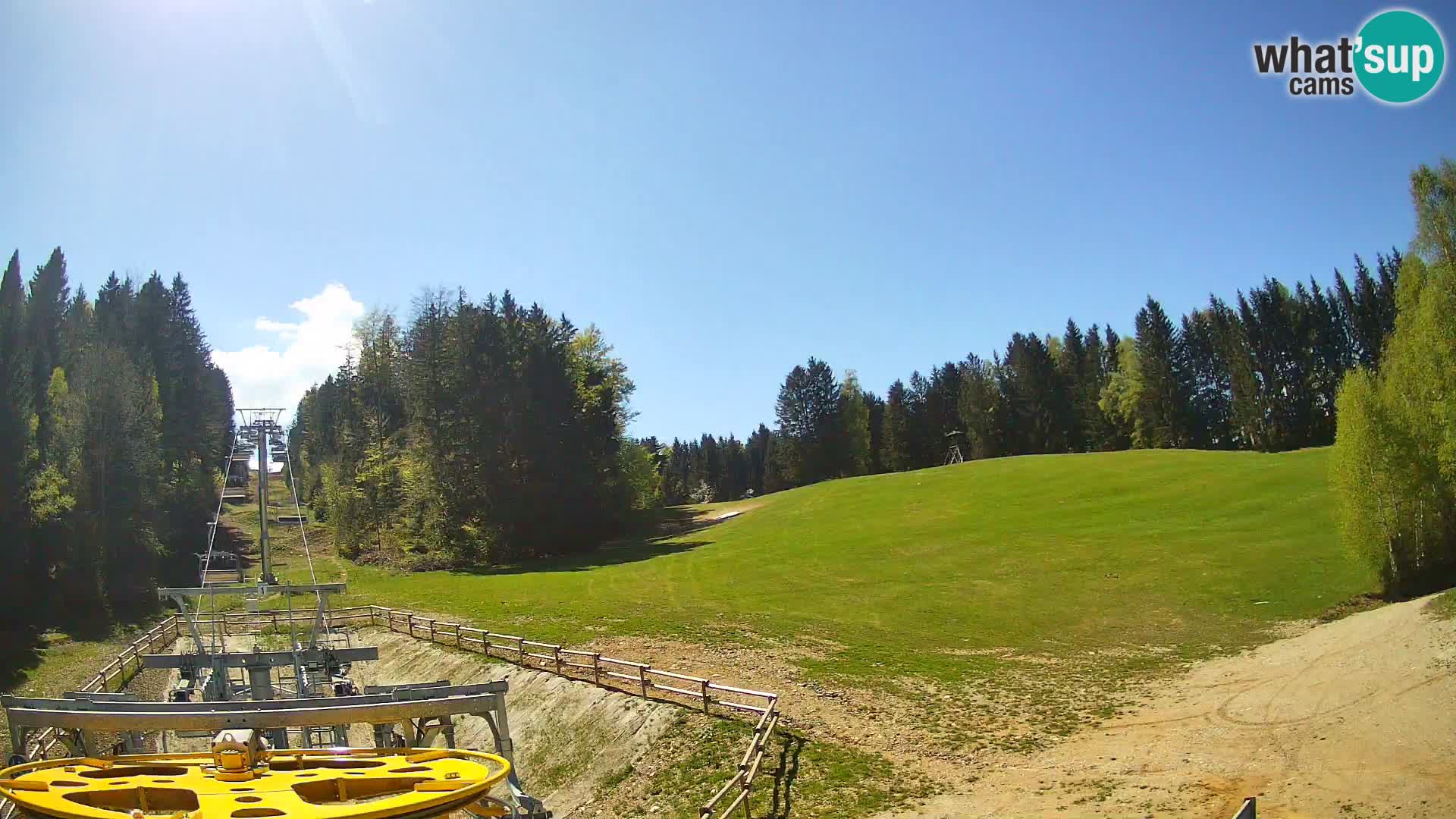 Spletna kamera Pohorje Ruška | Spodnja postaja