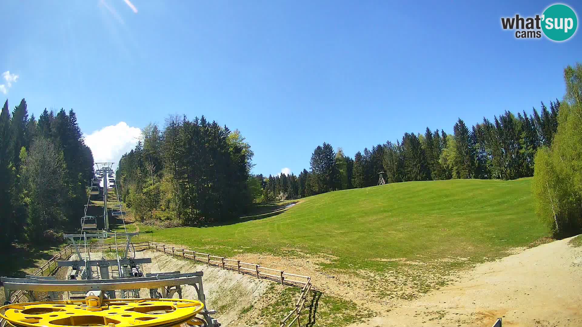 Spletna kamera Pohorje Ruška | Spodnja postaja