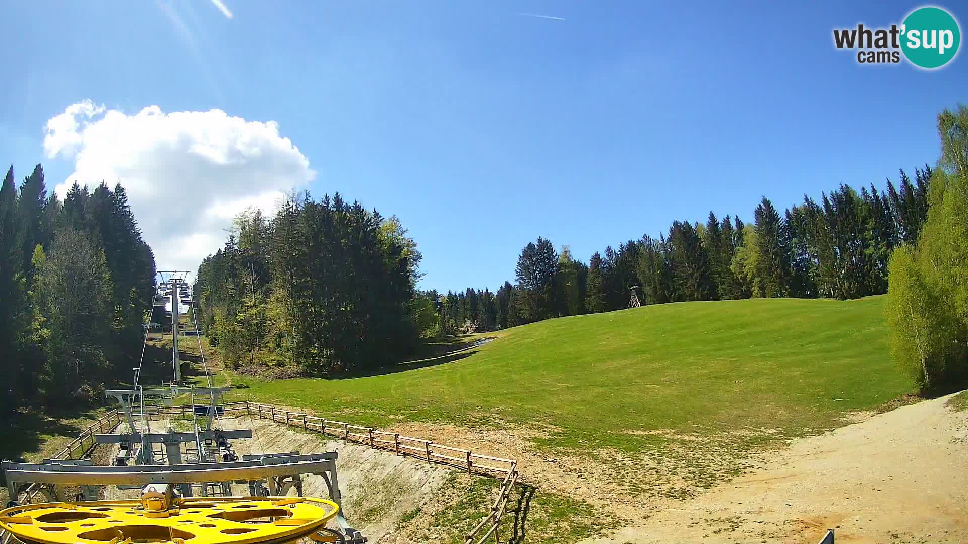 Spletna kamera Pohorje Ruška | Spodnja postaja