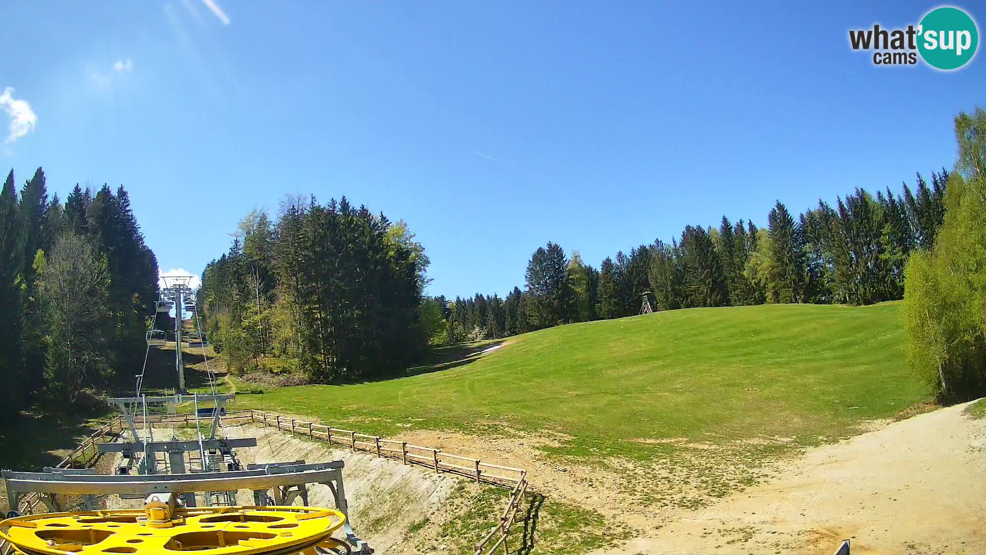 Spletna kamera Pohorje Ruška | Spodnja postaja