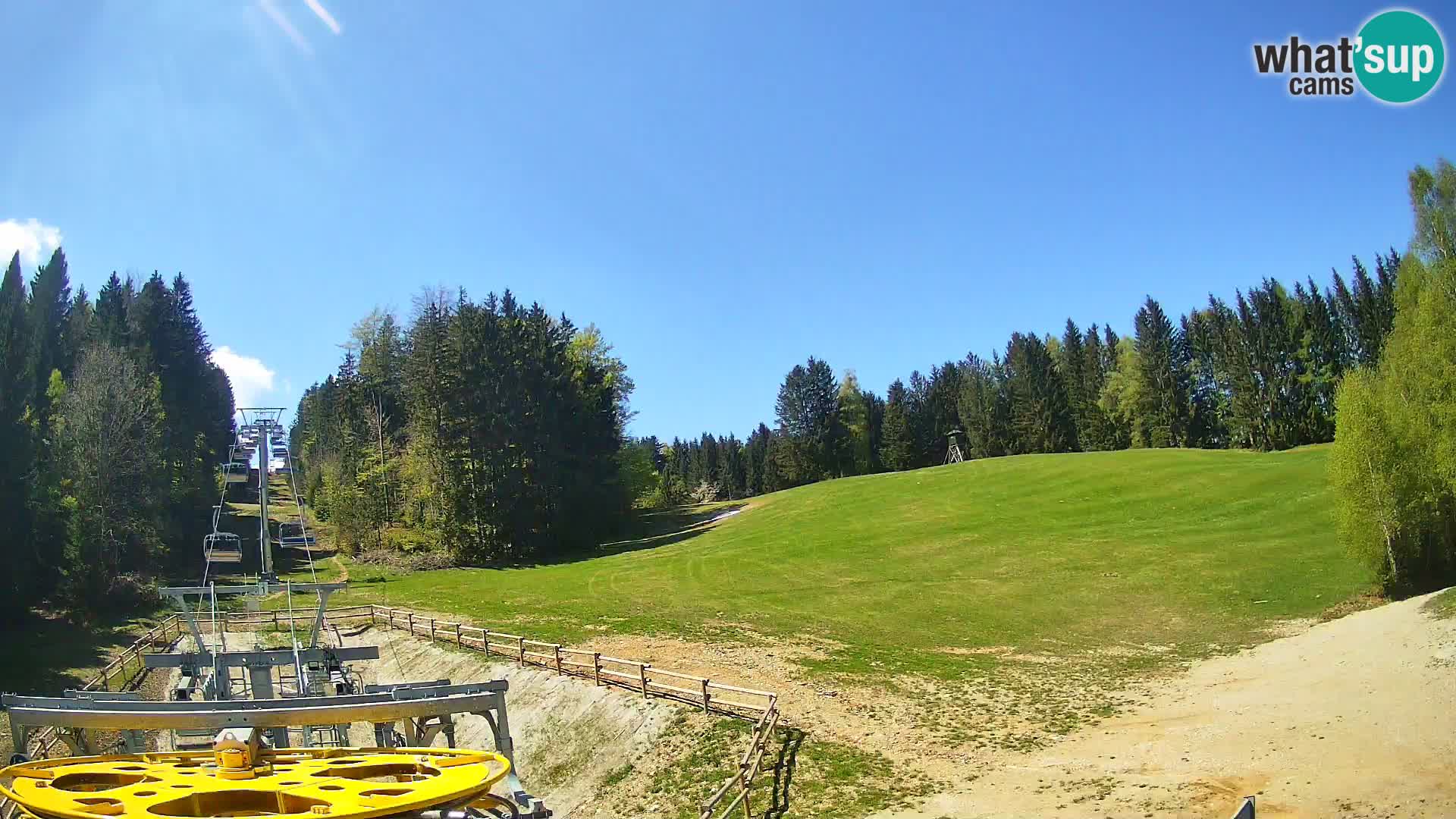 Spletna kamera Pohorje Ruška | Spodnja postaja