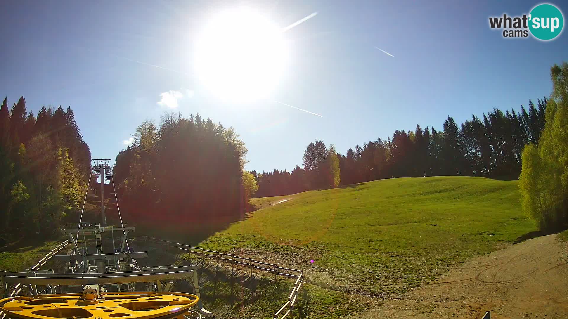 Spletna kamera Pohorje Ruška | Spodnja postaja