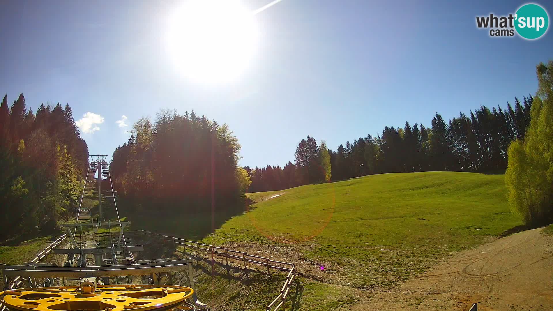 Spletna kamera Pohorje Ruška | Spodnja postaja