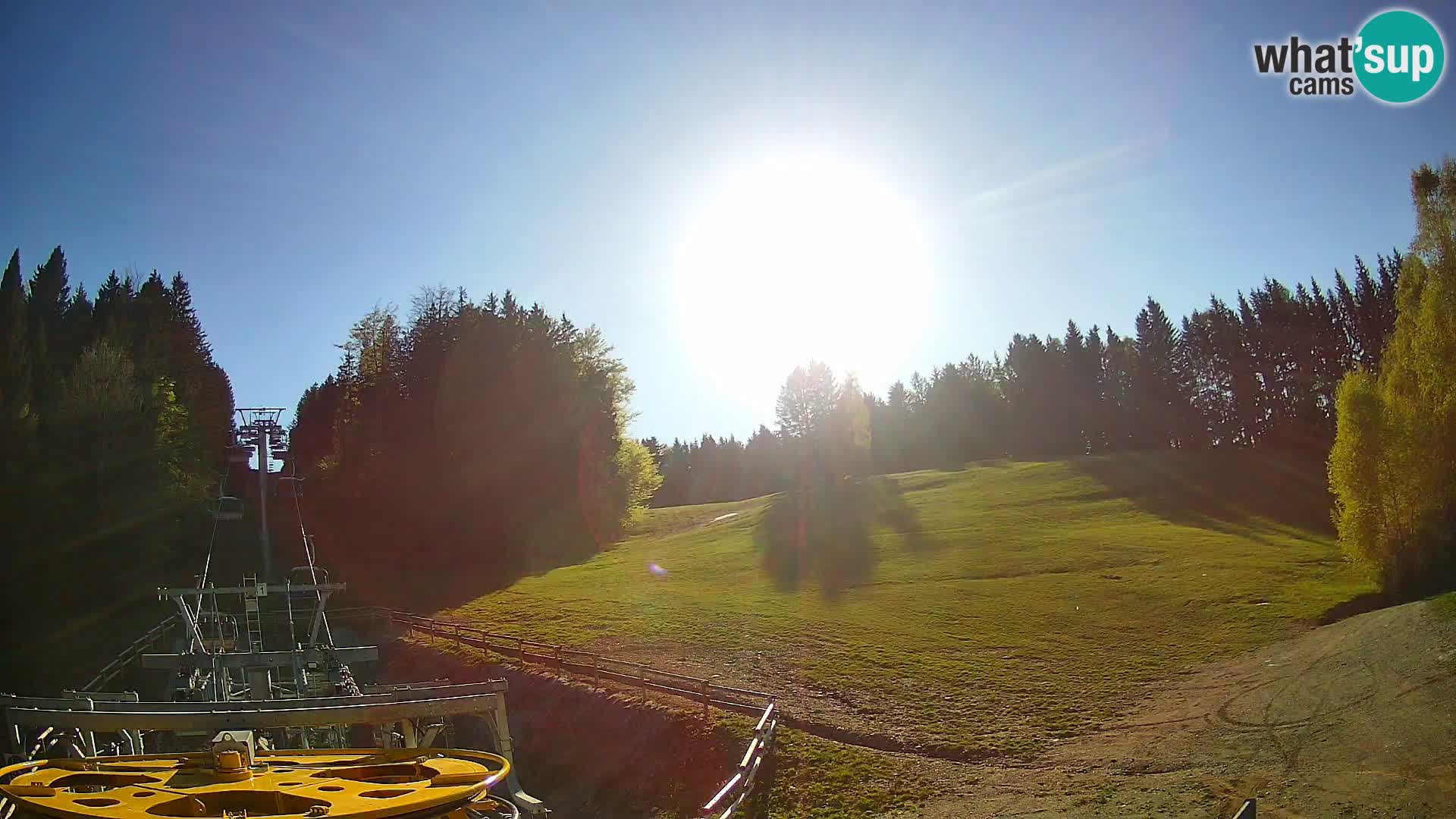 Spletna kamera Pohorje Ruška | Spodnja postaja