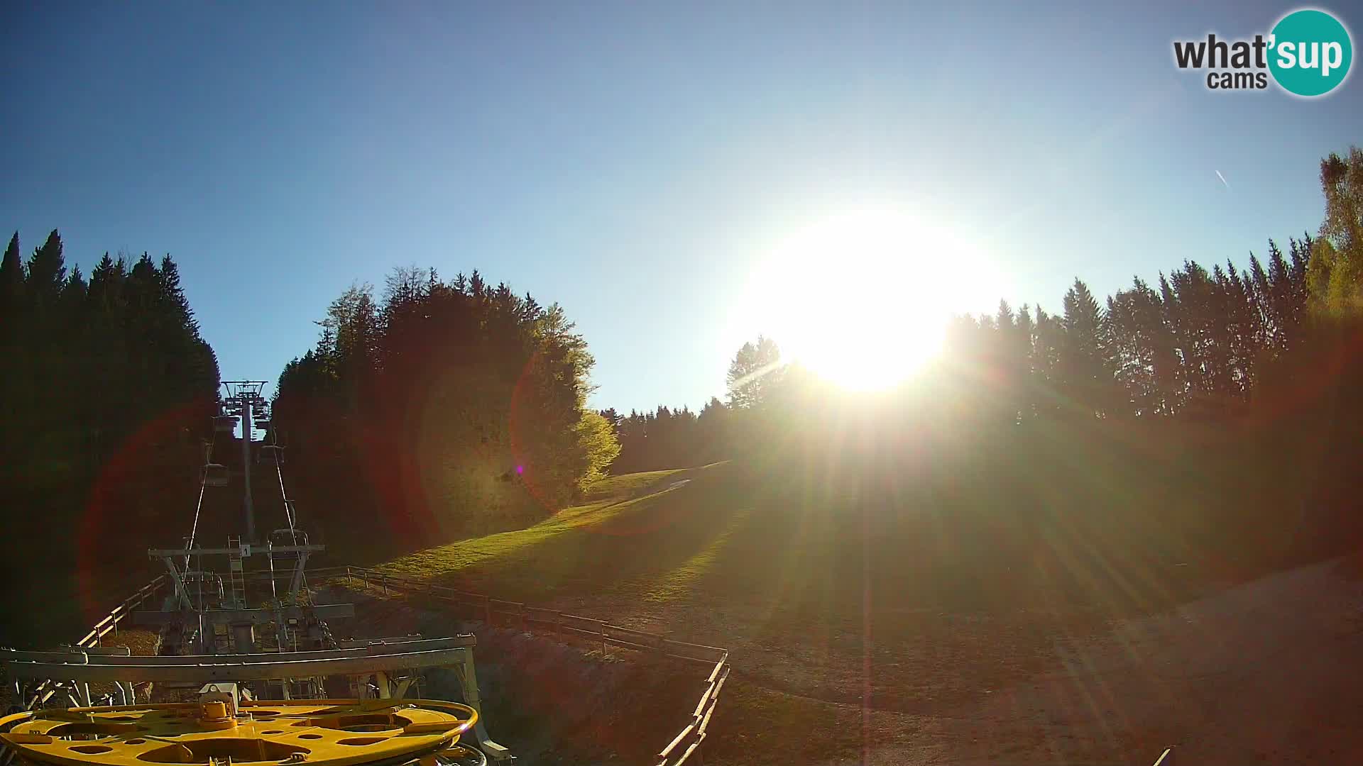 Spletna kamera Pohorje Ruška | Spodnja postaja