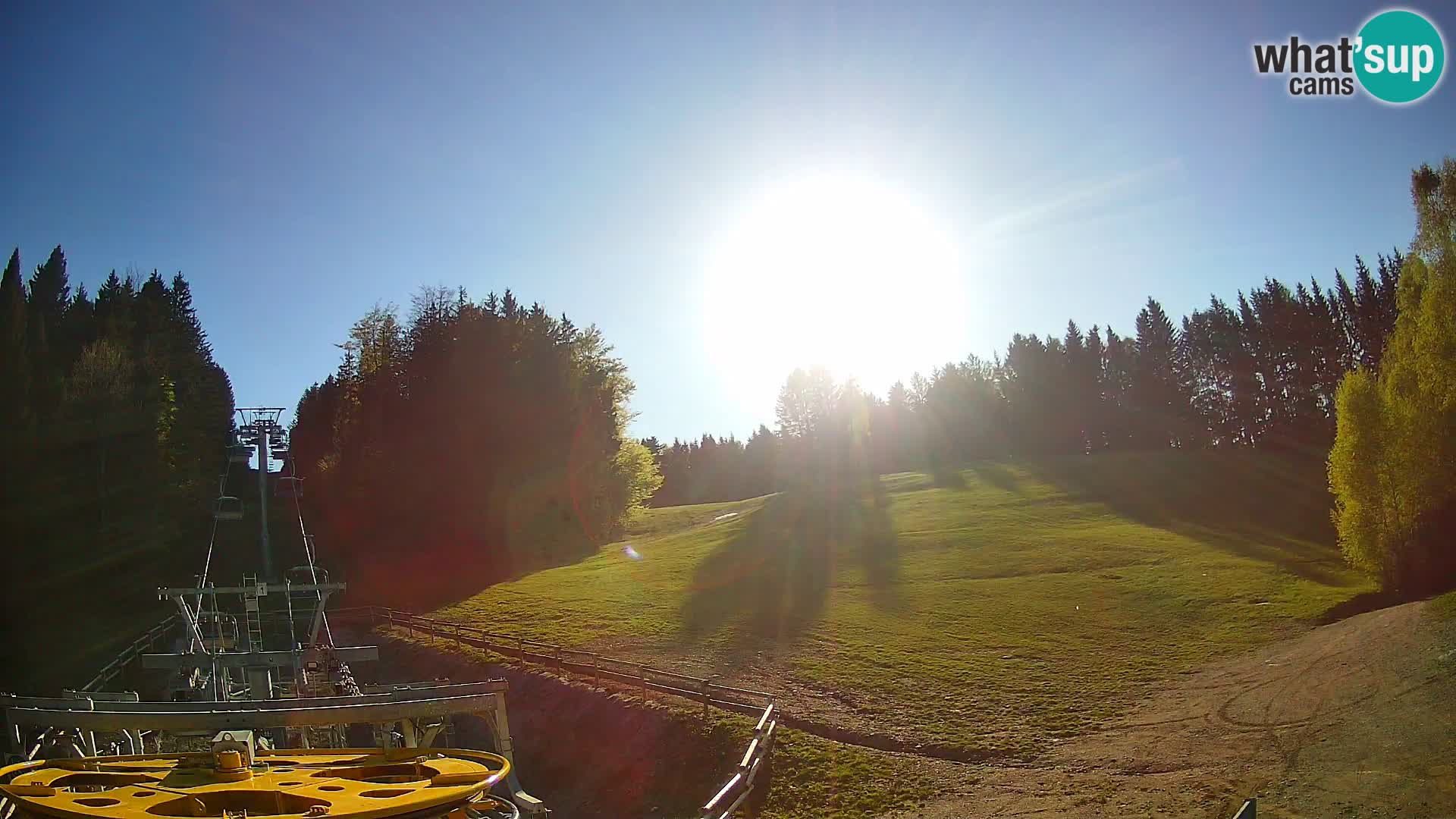 Spletna kamera Pohorje Ruška | Spodnja postaja