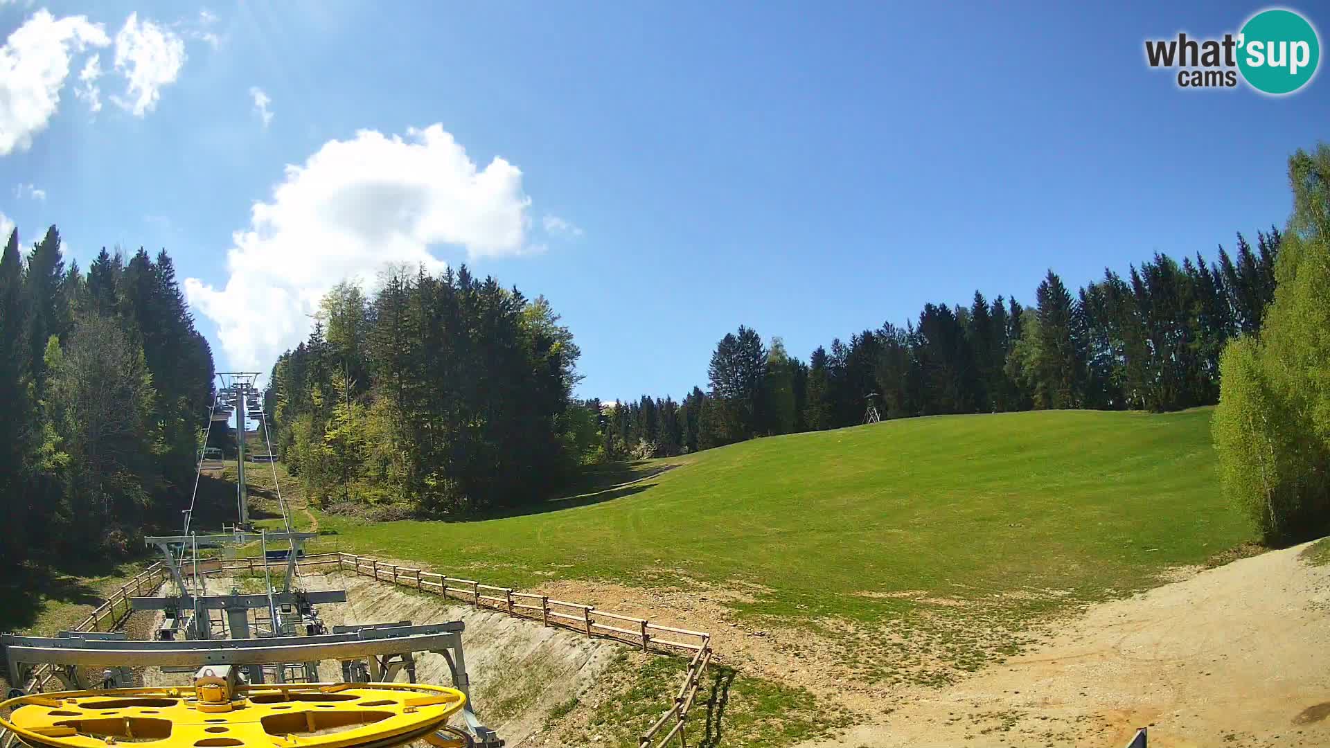 Spletna kamera Pohorje Ruška | Spodnja postaja