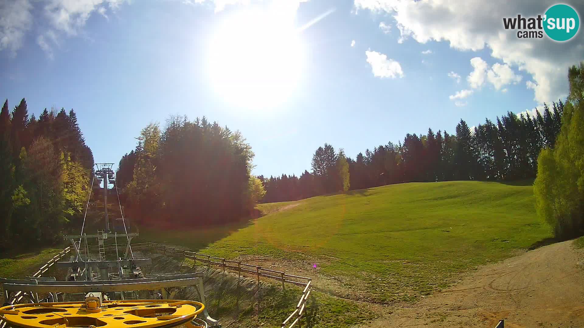 Spletna kamera Pohorje Ruška | Spodnja postaja