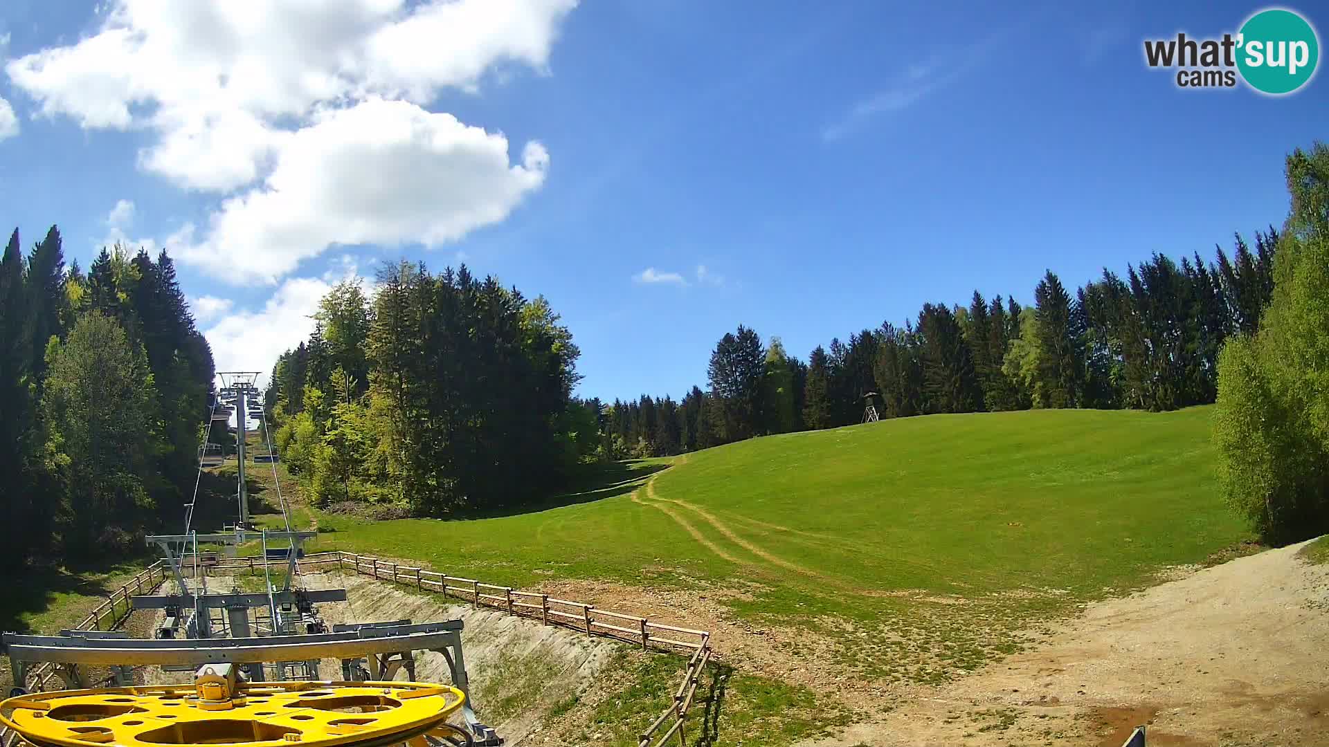 Spletna kamera Pohorje Ruška | Spodnja postaja