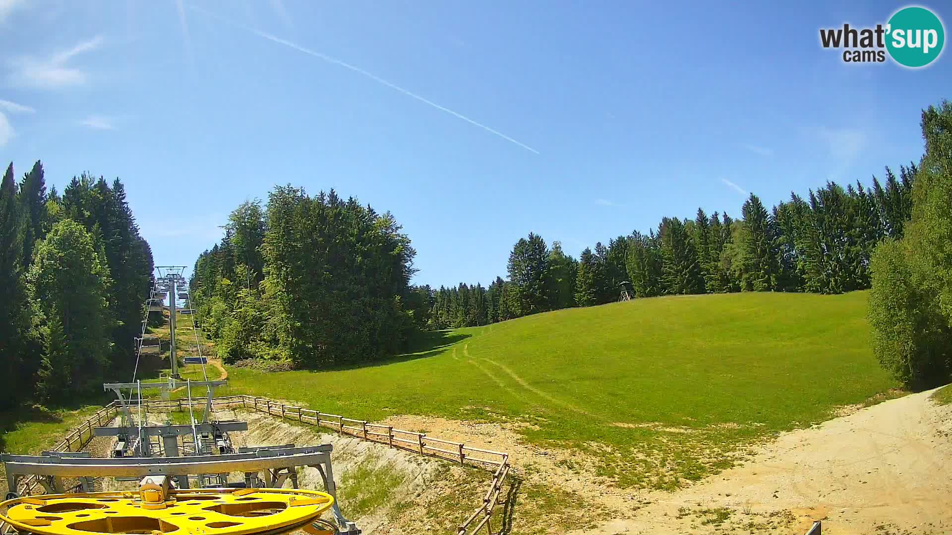 Spletna kamera Pohorje Ruška | Spodnja postaja