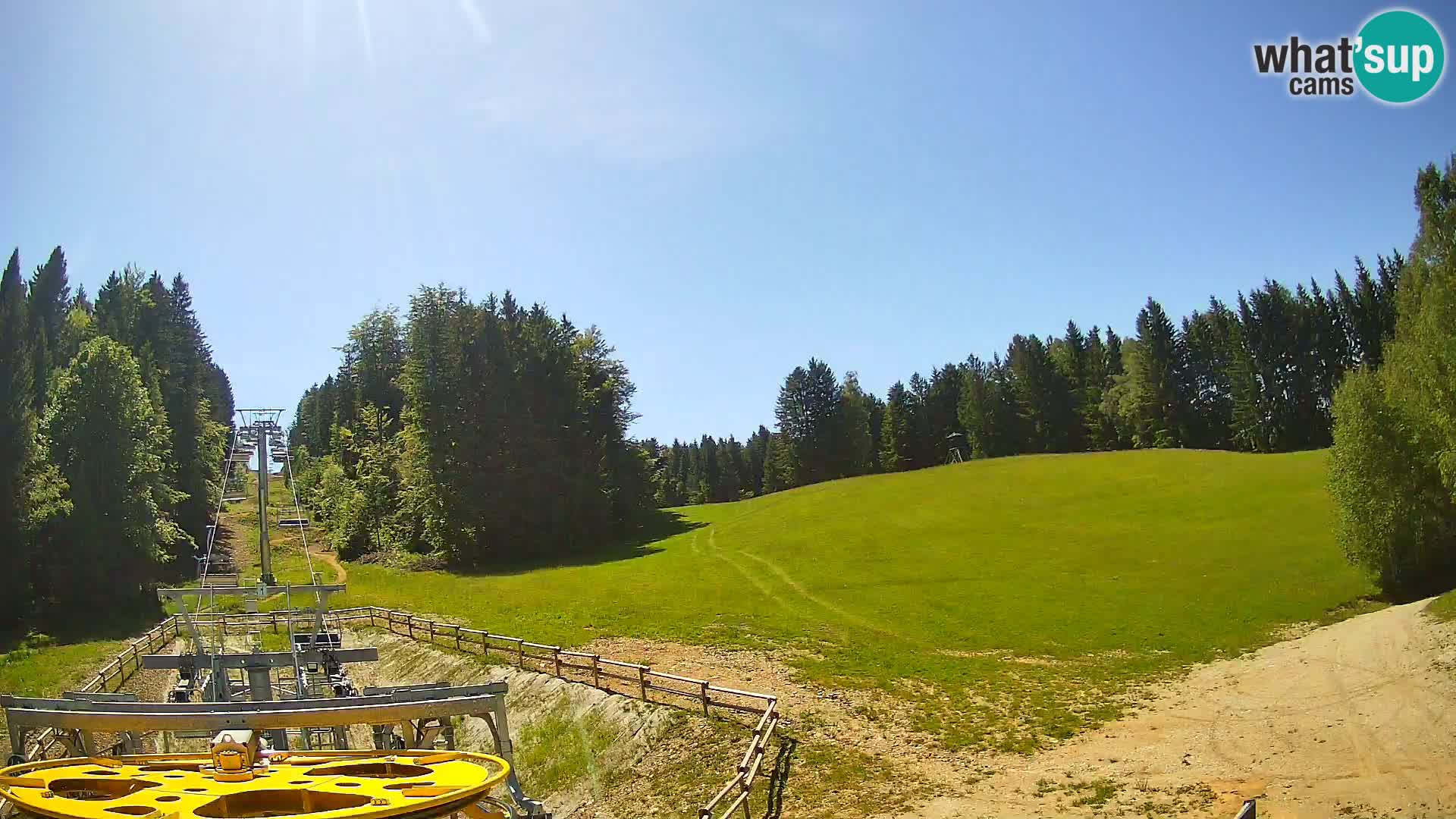 Spletna kamera Pohorje Ruška | Spodnja postaja