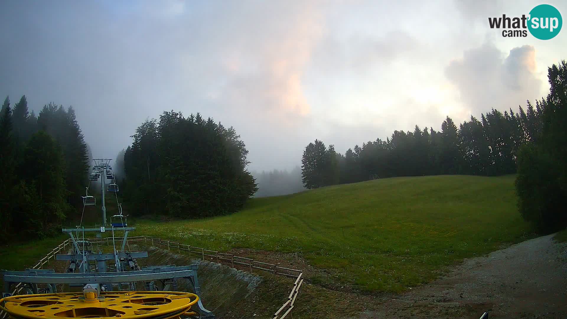 Spletna kamera Pohorje Ruška | Spodnja postaja