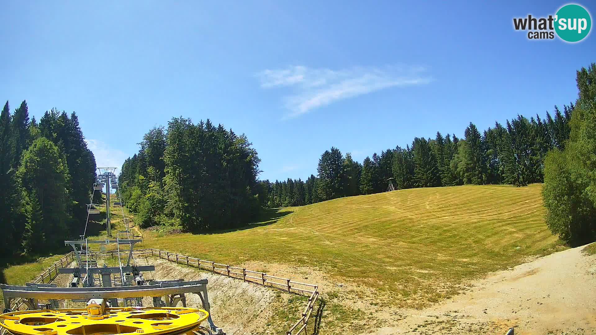 Spletna kamera Pohorje Ruška | Spodnja postaja