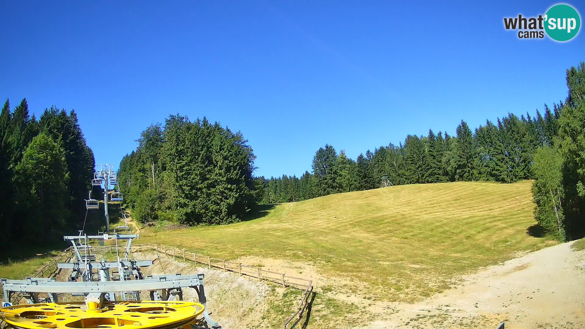 Spletna kamera Pohorje Ruška | Spodnja postaja