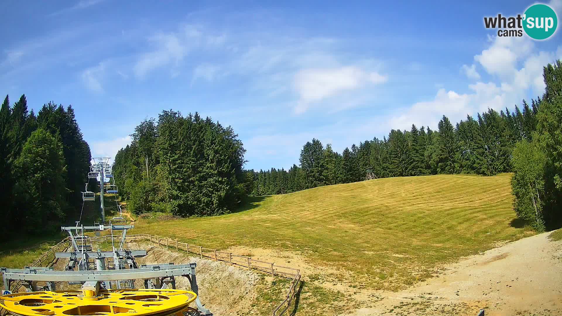 Spletna kamera Pohorje Ruška | Spodnja postaja