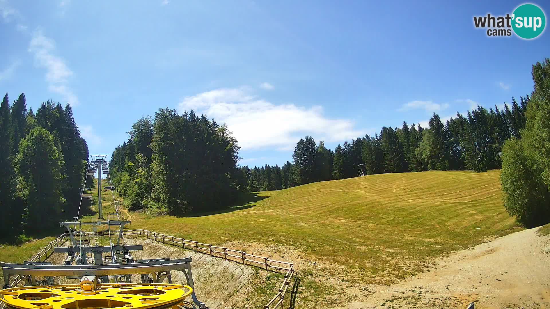 Spletna kamera Pohorje Ruška | Spodnja postaja
