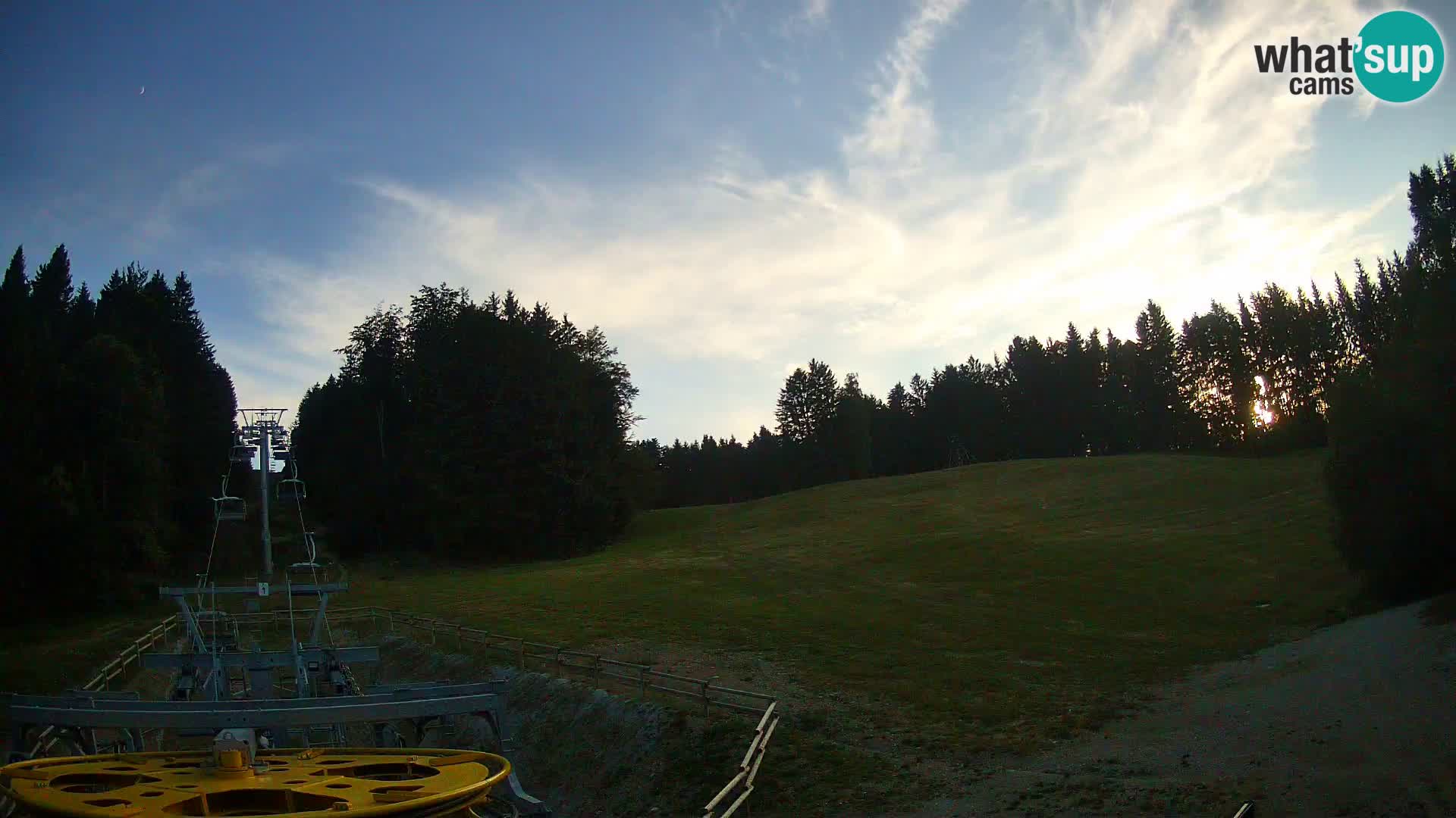 Spletna kamera Pohorje Ruška | Spodnja postaja