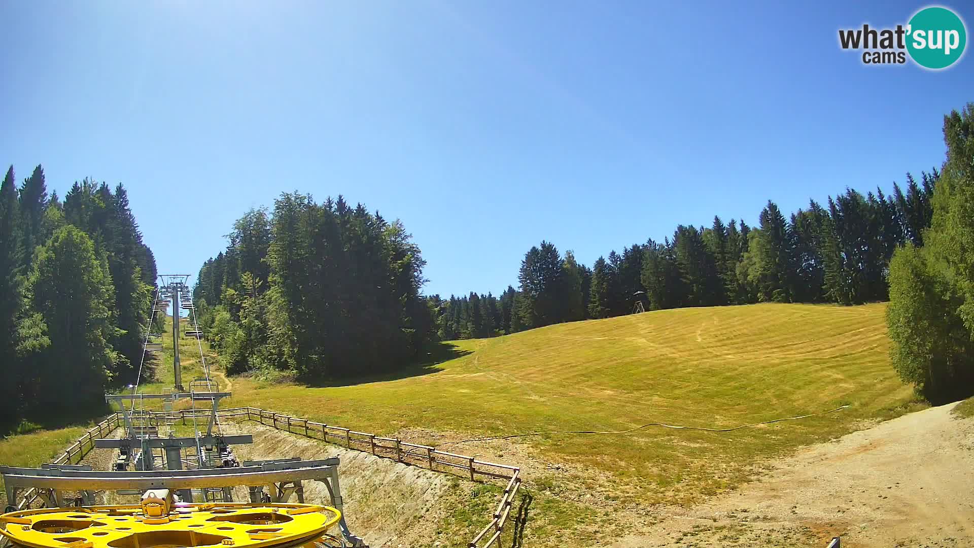 Spletna kamera Pohorje Ruška | Spodnja postaja