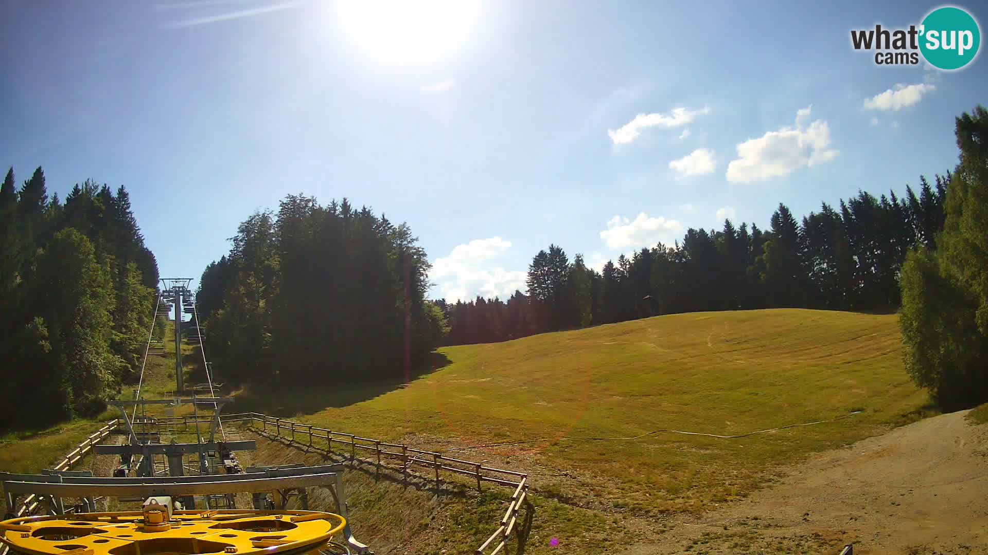 Spletna kamera Pohorje Ruška | Spodnja postaja