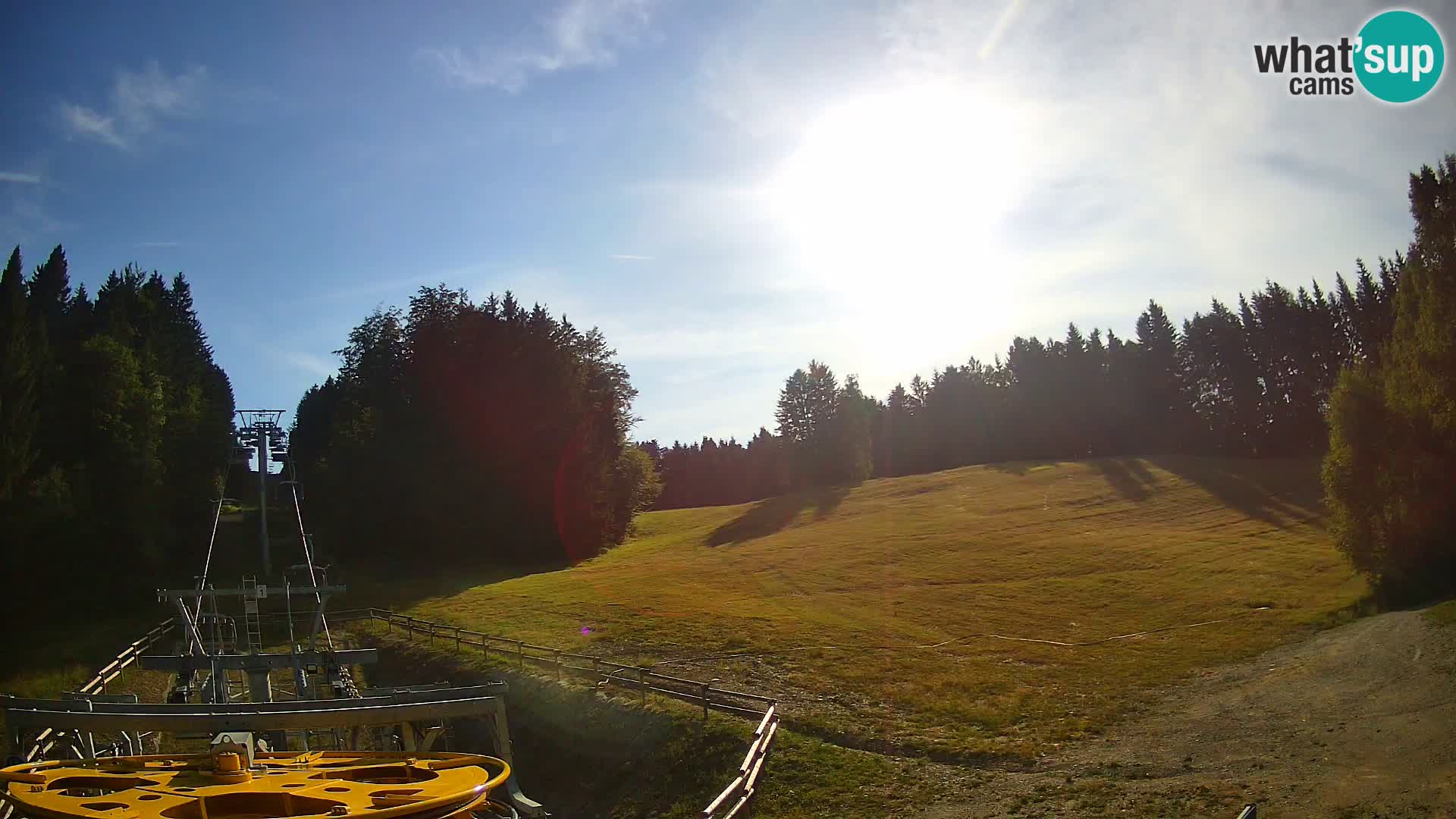 Spletna kamera Pohorje Ruška | Spodnja postaja