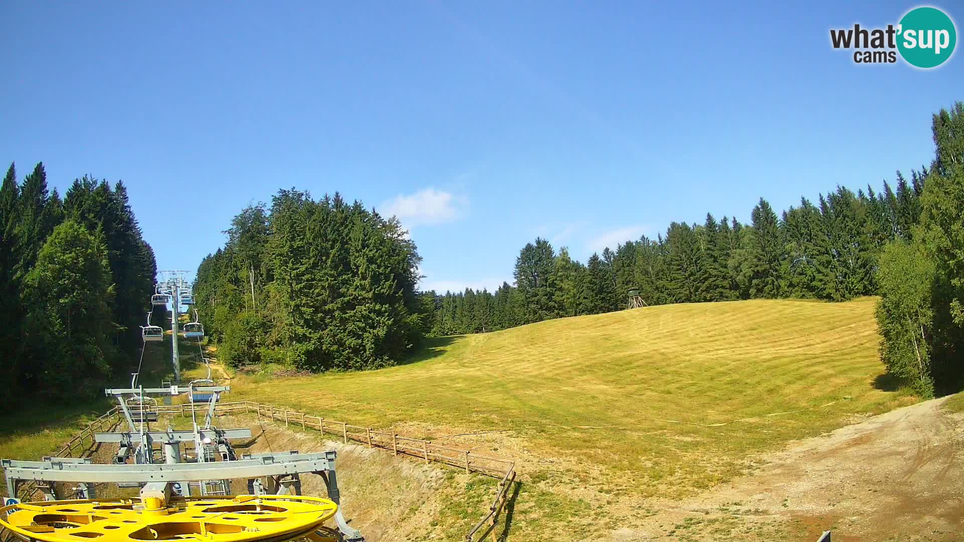 Spletna kamera Pohorje Ruška | Spodnja postaja
