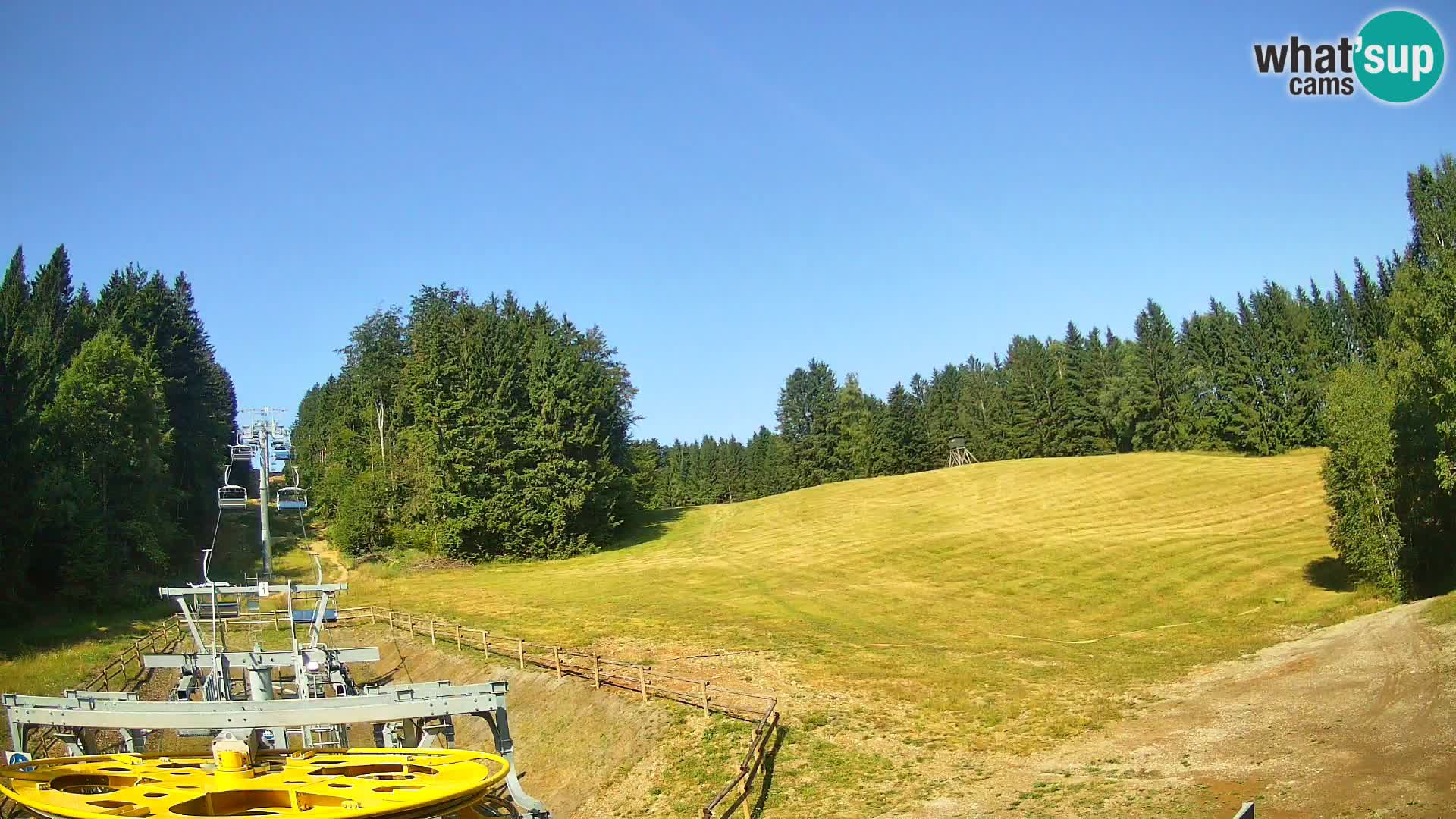 Spletna kamera Pohorje Ruška | Spodnja postaja