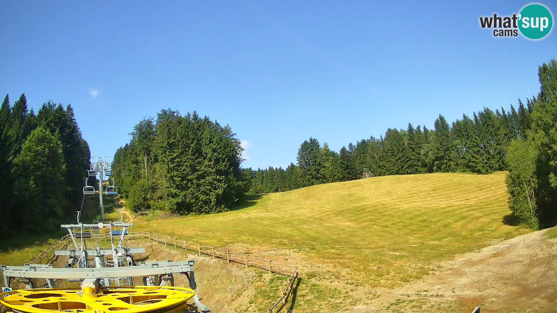 Spletna kamera Pohorje Ruška | Spodnja postaja