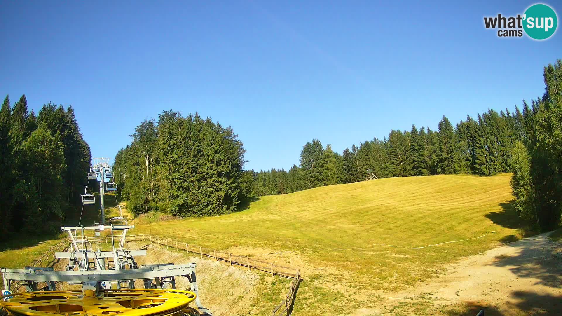 Spletna kamera Pohorje Ruška | Spodnja postaja