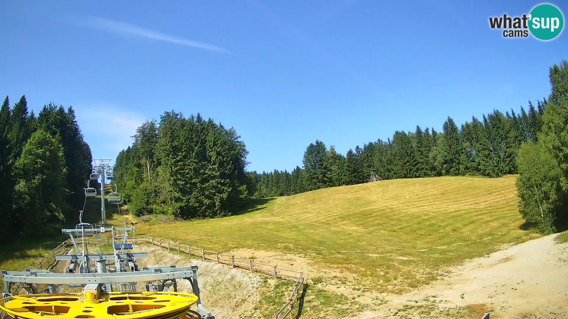 Spletna kamera Pohorje Ruška | Spodnja postaja