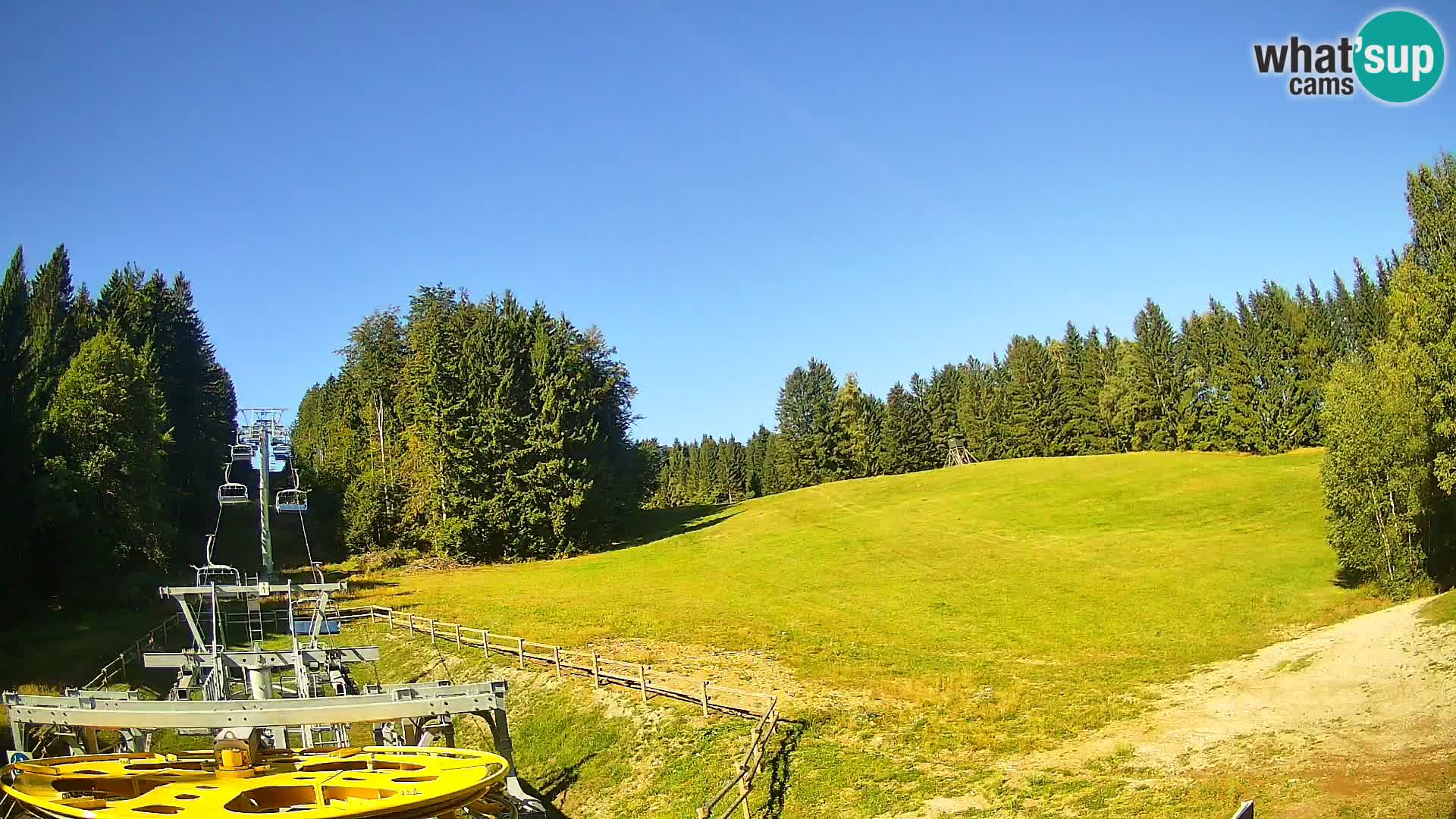 Spletna kamera Pohorje Ruška | Spodnja postaja