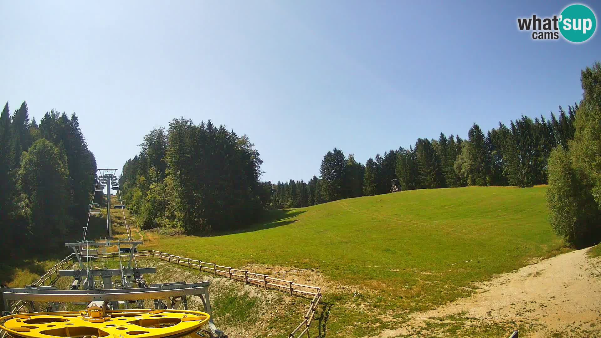 Spletna kamera Pohorje Ruška | Spodnja postaja
