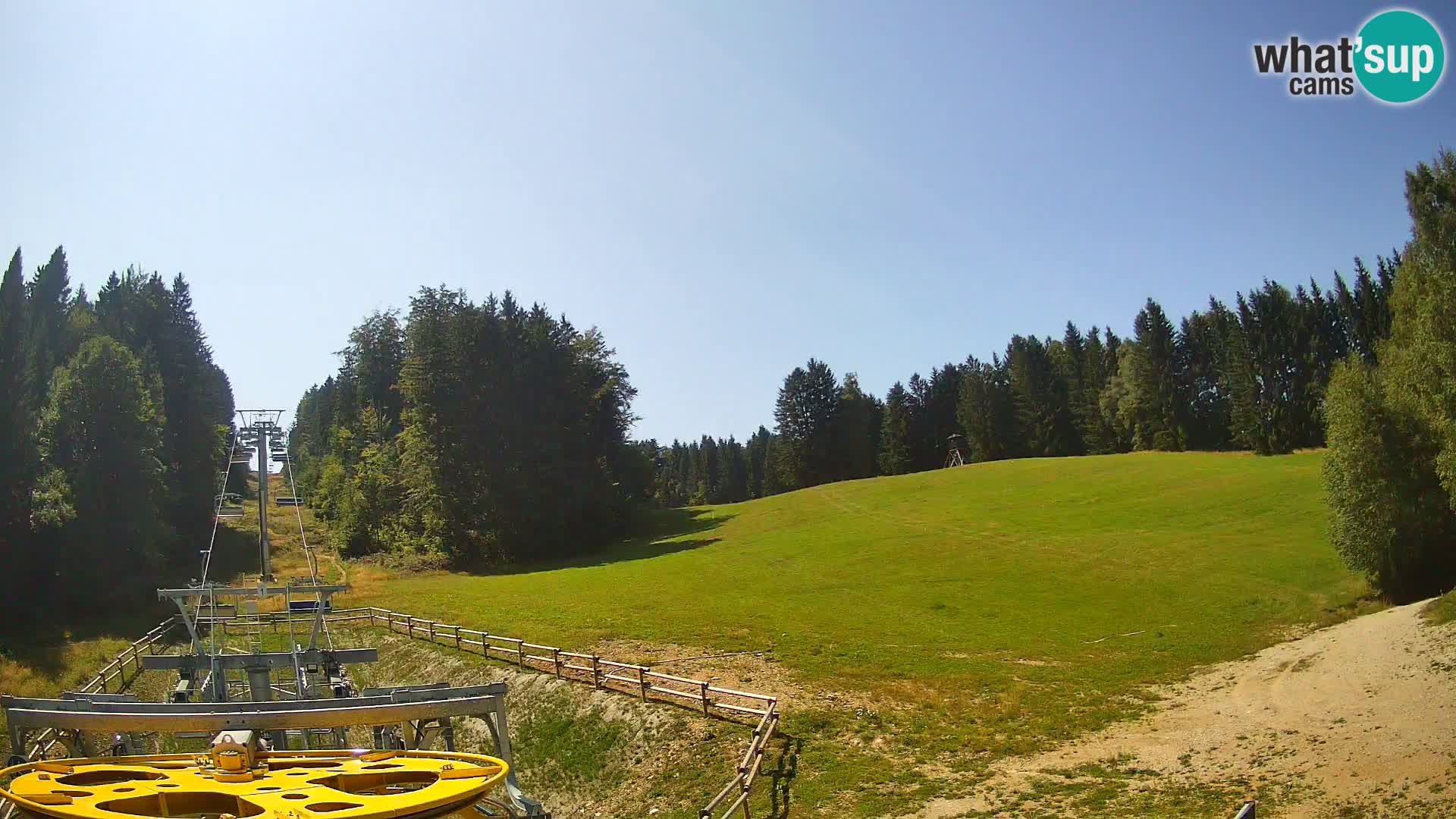 Spletna kamera Pohorje Ruška | Spodnja postaja