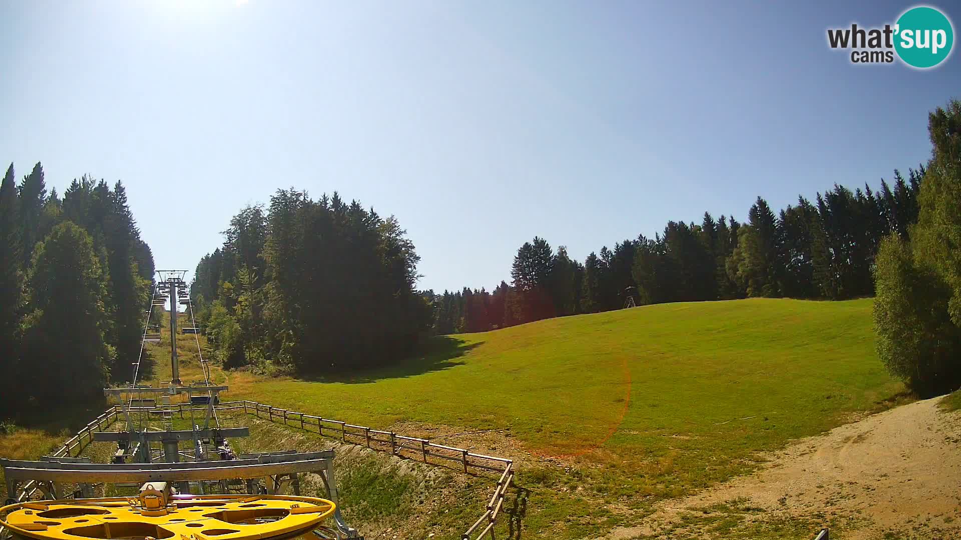 Spletna kamera Pohorje Ruška | Spodnja postaja
