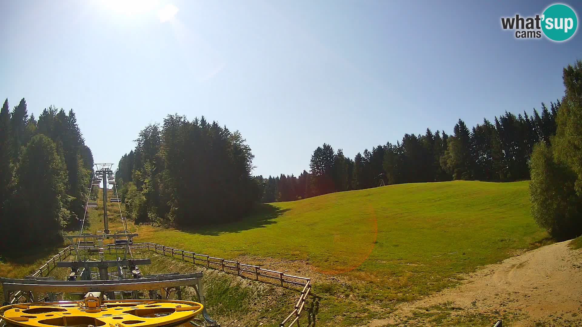 Spletna kamera Pohorje Ruška | Spodnja postaja
