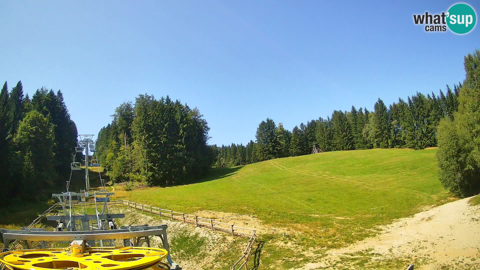 Spletna kamera Pohorje Ruška | Spodnja postaja