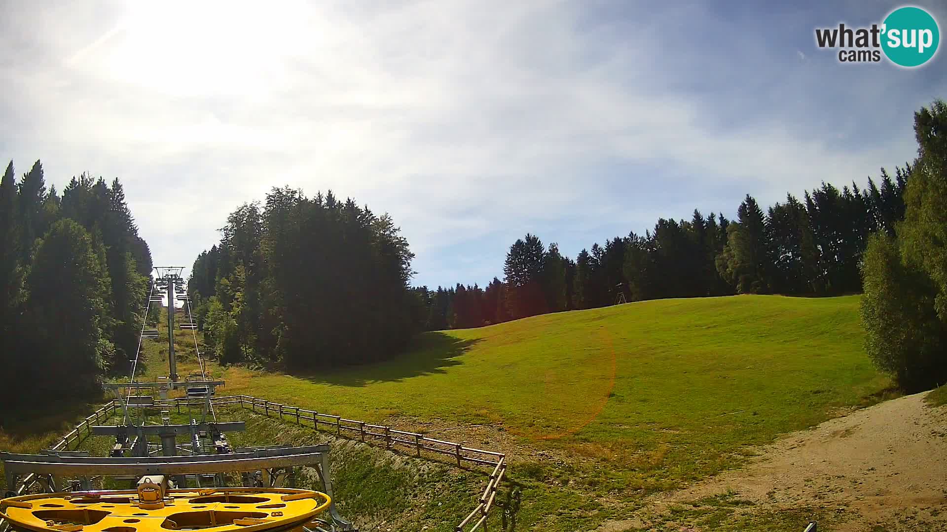 Spletna kamera Pohorje Ruška | Spodnja postaja