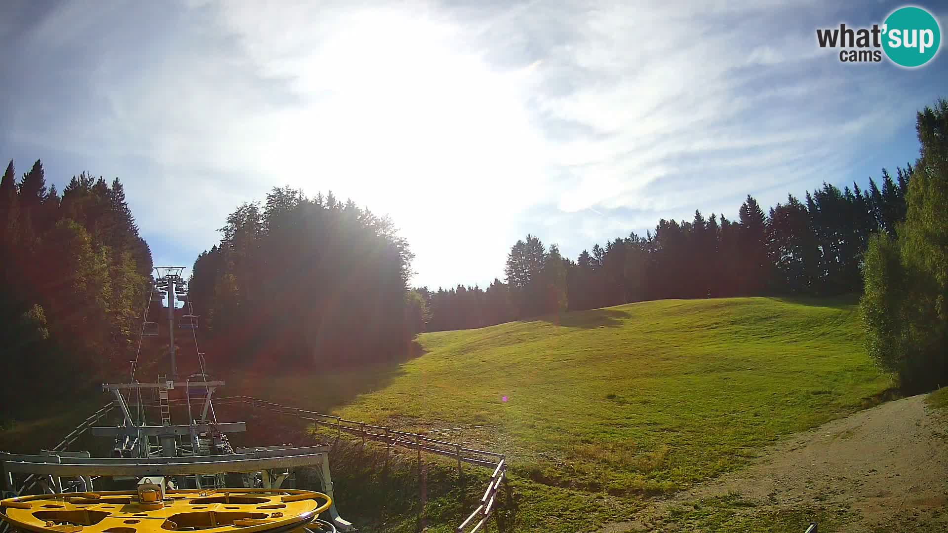 Spletna kamera Pohorje Ruška | Spodnja postaja