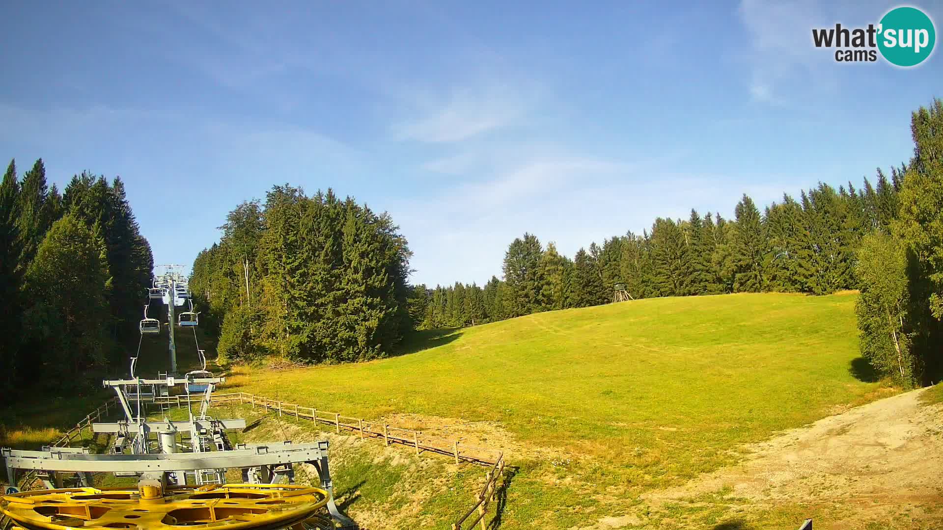 Spletna kamera Pohorje Ruška | Spodnja postaja