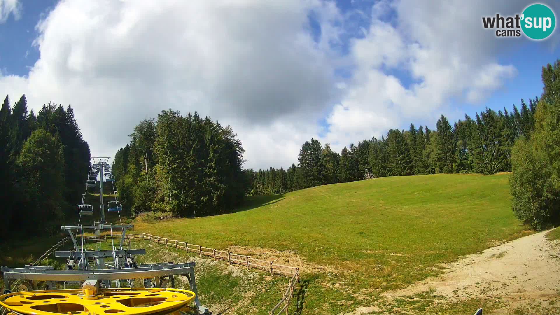 Spletna kamera Pohorje Ruška | Spodnja postaja