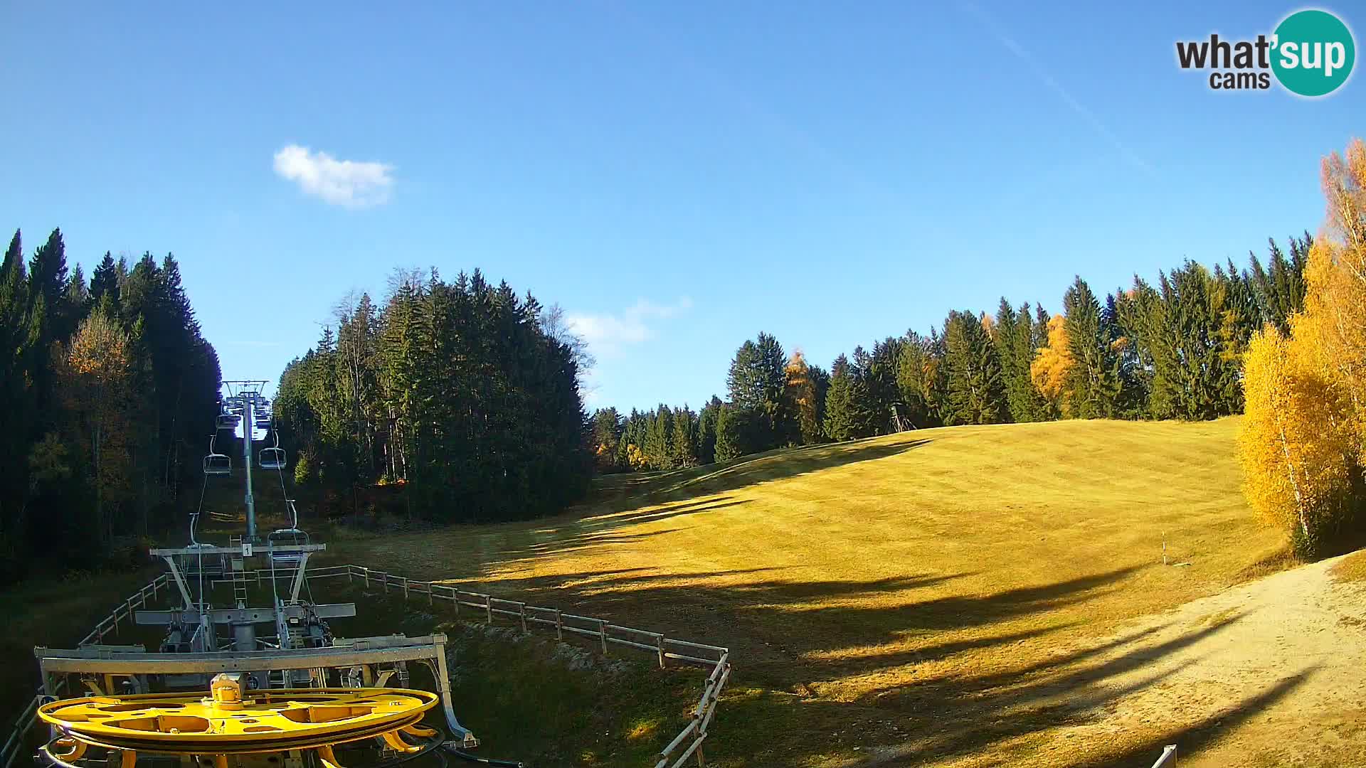 Spletna kamera Pohorje Ruška | Spodnja postaja