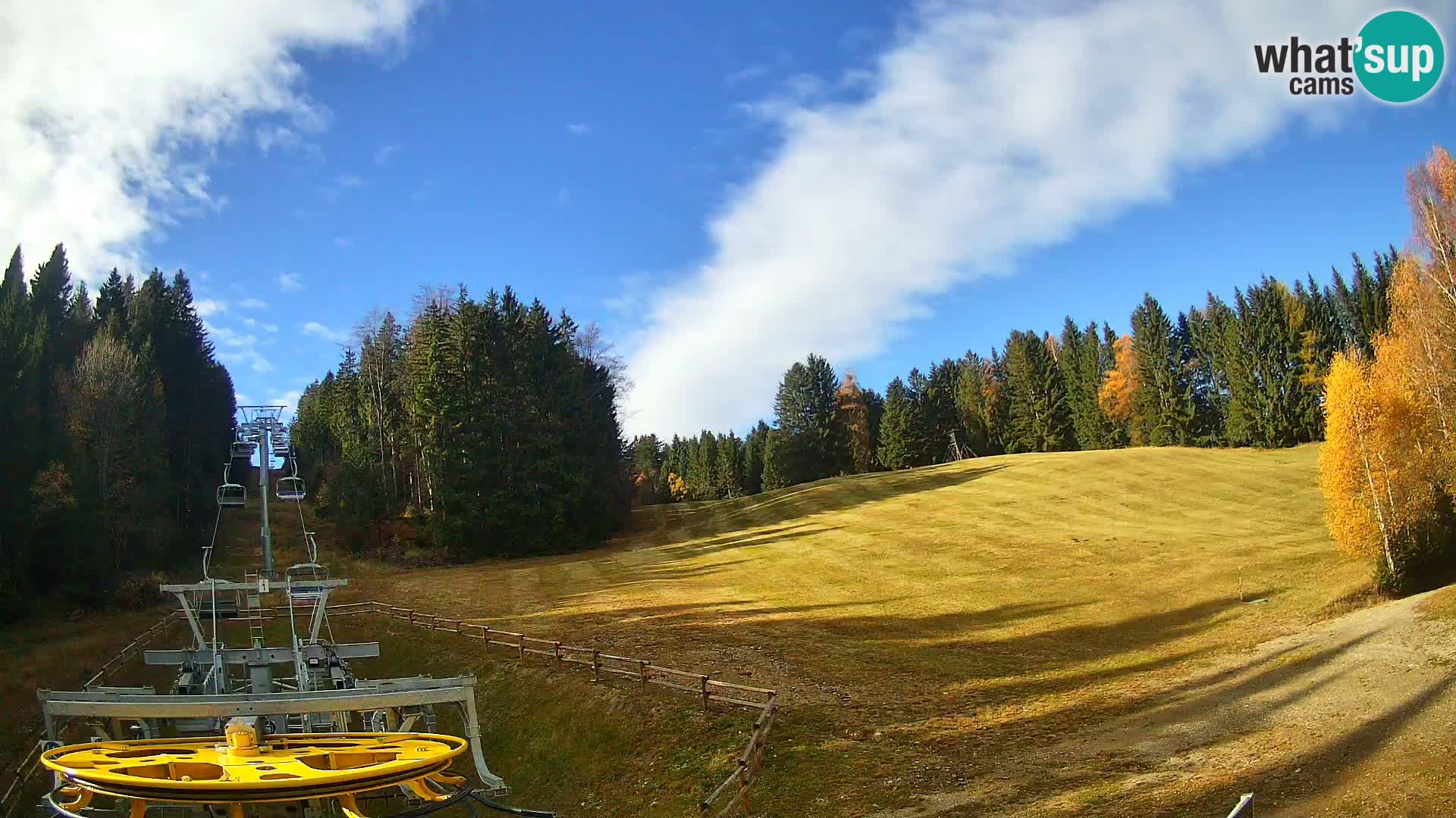 Spletna kamera Pohorje Ruška | Spodnja postaja