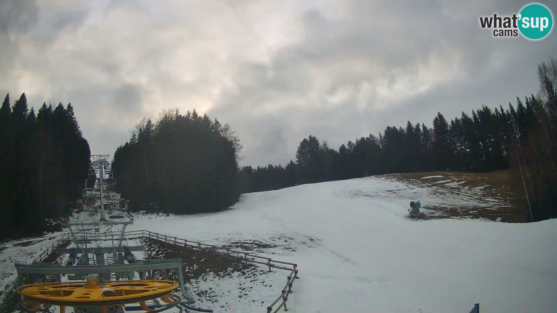 Spletna kamera Pohorje Ruška | Spodnja postaja